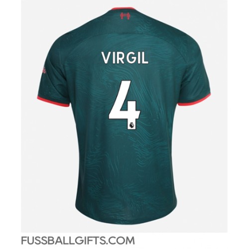 Liverpool Virgil van Dijk #4 Fußballbekleidung 3rd trikot 2022-23 Kurzarm